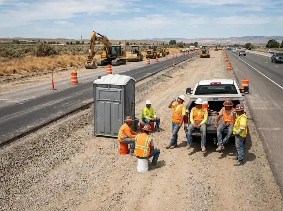 highway-road-construction-crew-007 — frequently asked questions, Porta Potty and Restroom Rentals in Anderson Creek, NC
